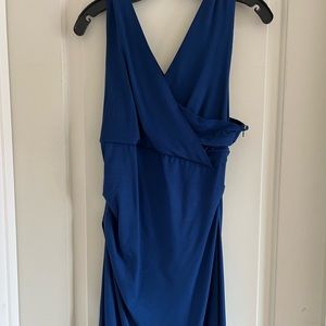 DVF Parker Dress in Navy